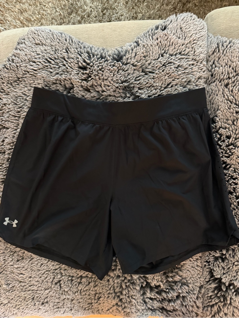 Under Armour Men’s Running Black Athletic Shorts